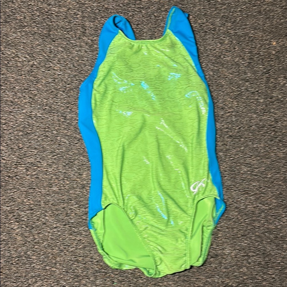 Green and Blue Swimsuit